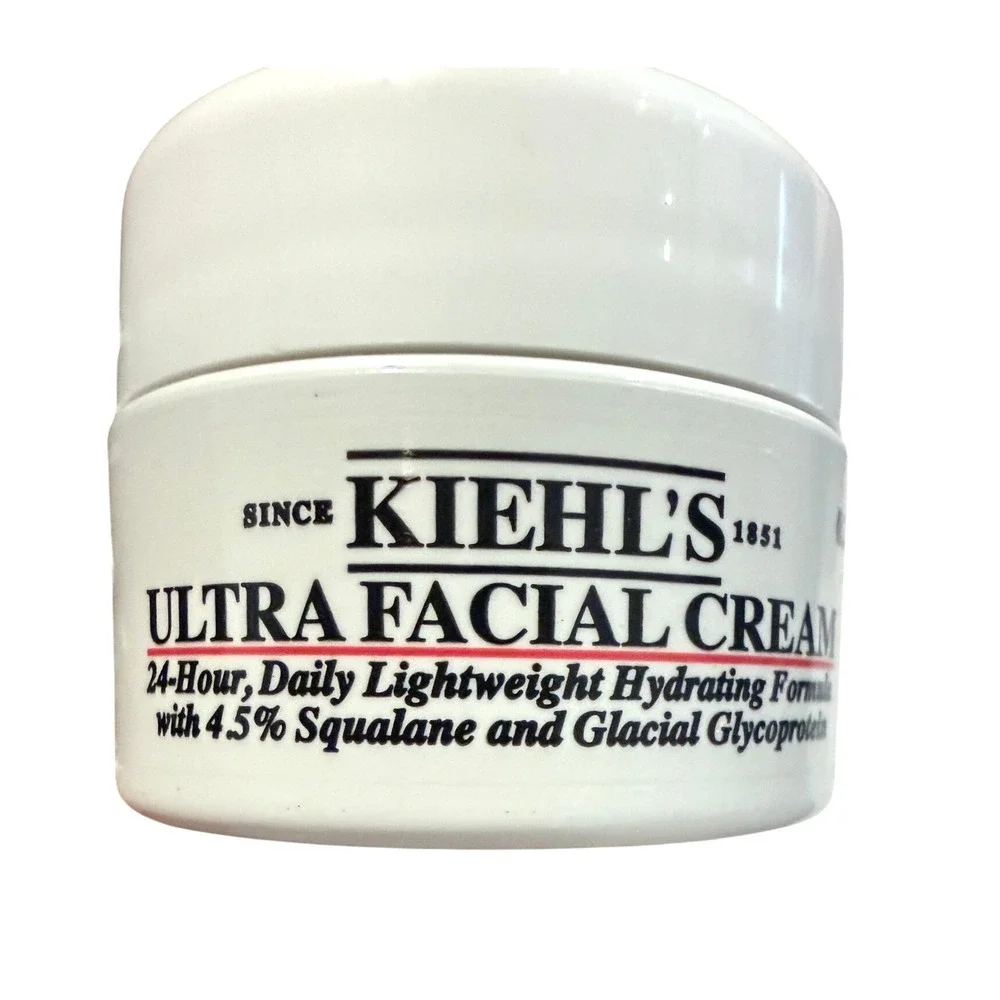Kiehls Ultra Facial Cream, Dark Spot Solution, Ultra Facial Cleanser 3-Piece Set